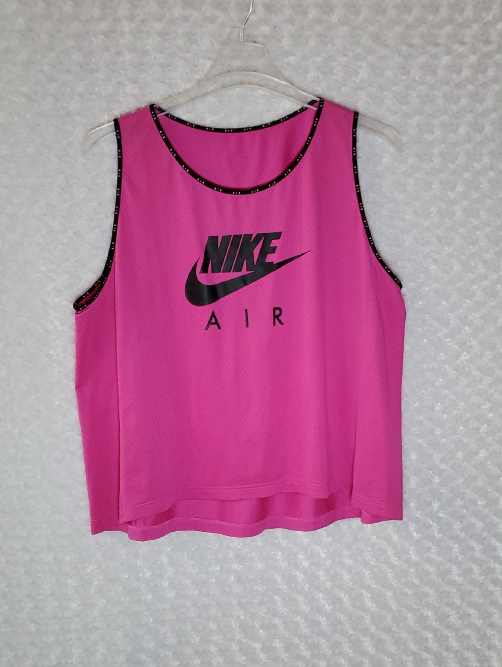Nike Pink Air Women’s Athletic Tank with Black Logo Size 2x